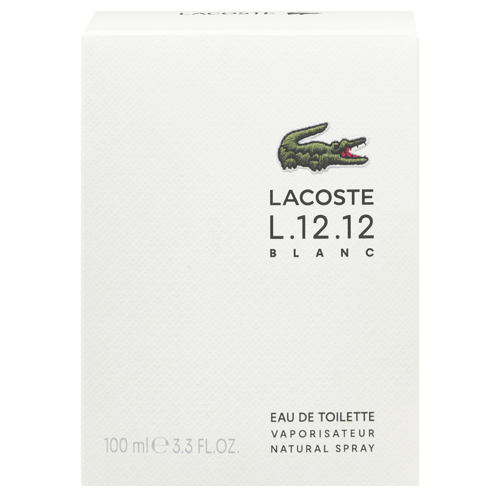 Lacoste L.12.12 Blanc Men Eau De Toilette 100ml