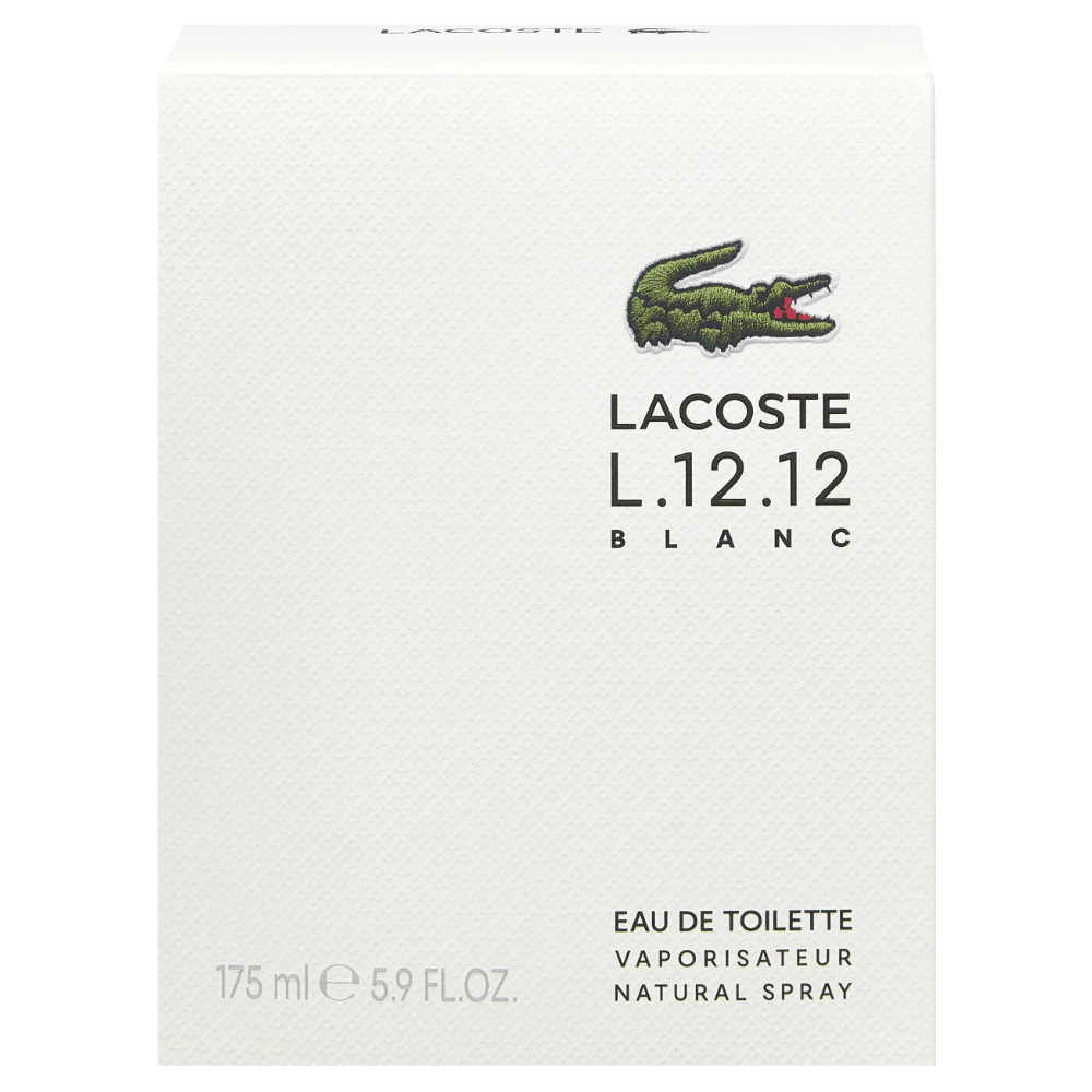 Lacoste L.12.12 Blanc Men Eau De Toilette 175ml
